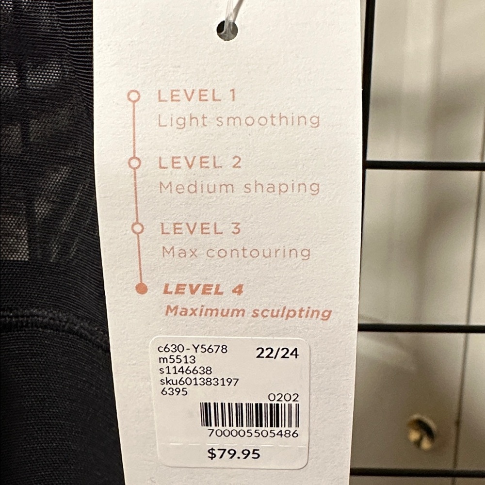 Cacique Black Shapewear Bodysuit - Picture 7 of 7